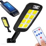 Lampa Solarna Uliczna Latarnia Led 240 Cob + Pilot