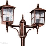 Lampa Stojąca Masztowa 180-280 Cm Witraż Ogmwn 2 Kw , Miedź