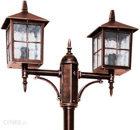 Lampa Stojąca Masztowa 180-280 Cm Witraż Ogmwn 2 Kw , Miedź