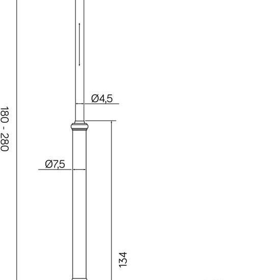 Lampa Stojąca Zewnętrzna Cordoba Ii Ogmwn 3 Td Su-Ma