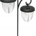 Lampa Wbijana Solarna 2 Żołądź Ip44 Wys. 50cm Czarna Jumi