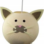 Lampa Wisząca Dla Dzieci Kotek Cottonball Zoocobo