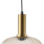 Lampa Wisząca Norfolk Amber 1Xe27 Złota