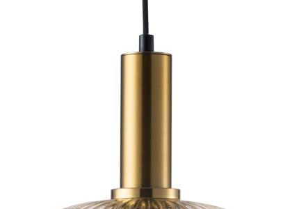 Lampa Wisząca Norfolk Amber 1Xe27 Złota