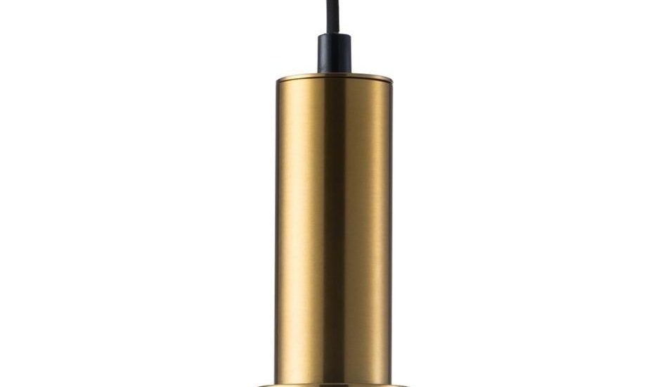 Lampa Wisząca Norfolk Amber 1Xe27 Złota