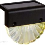 Lampki Solarne Ścienne/Schodowe Czarny 2szt. 2 X Led