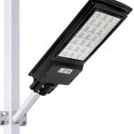 Latarnia solarna 560 LED SMD 850W, czujnik ruchu, pilot i mocowanie