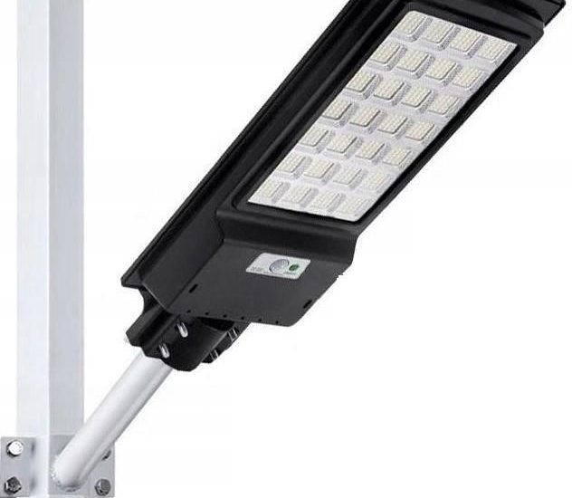 Latarnia solarna 560 LED SMD 850W, czujnik ruchu, pilot i mocowanie