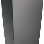 Lechuza Donica CUBICO antracytowa 30x30x56 cm 3-18184