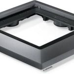 Lechuza – Podstawka na rolkach do donic Cubico 40, antracytowa – 60 cm