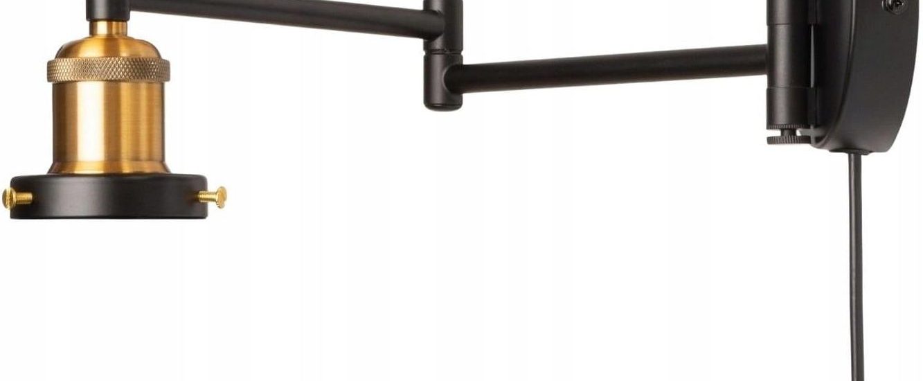 Lampa Ledigo Kinkiet Z Kablem Wysuwany (Stelaż) Antic Brass