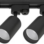 Ledlux Zestaw Szynoprzewód Szyna 2M + 4X Lampa Gu10 Led (1Xszyna2M+4Xlx8470Black)