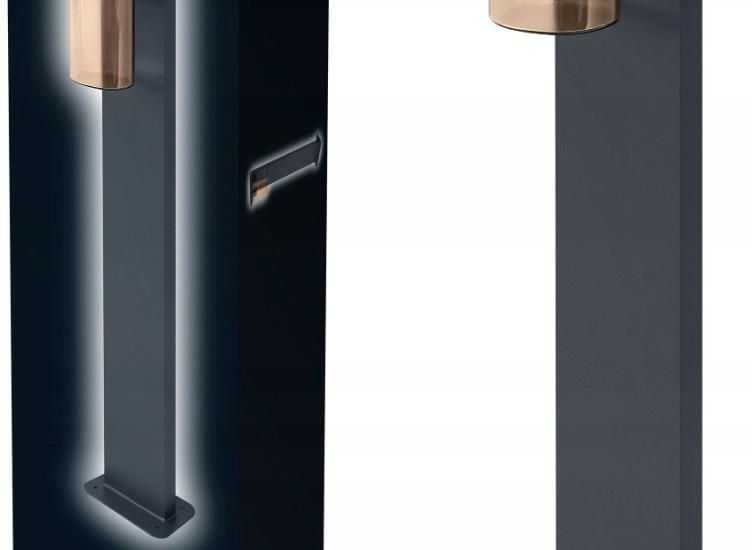 Ledvance Endura Classic Cascade Lampa Stojąca Zewnętrzna Szary Brązowy 4058075554313