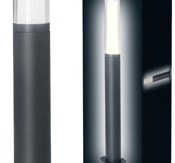 Ledvance Endura Style Flare Lampa Stojąca Zewnętrzna Przezroczysty Szary 4058075478053