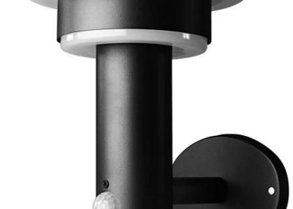 Ledvance Endura Style Solar Double Circle Wall Double Circle 6W Black