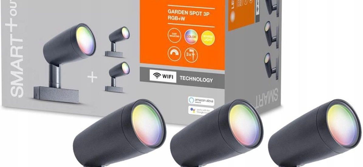 Ledvance Smart + Wifi Garden Spot Lampa Gruntowa Szary 4058075478497
