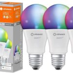 Ledvance ZESTAW 3x LED RGBW ściemnialna SMART+ E27 9W 230V 2700K-6500K