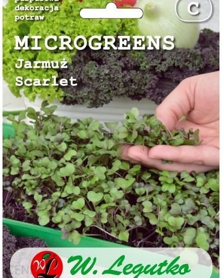 Legutko Microgreens Jarmuż Scarlet 3G