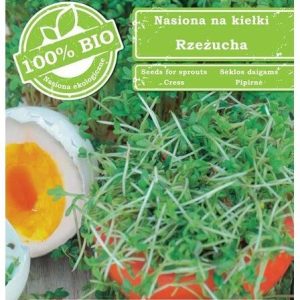 Legutko Nasiona Na Kiełki – Rzeżucha Bio 30G