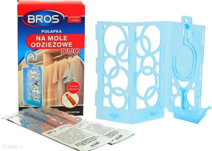 Lep Na Mole Odzieżowe Bros Duo. Pułapka Na Mole Ubraniowe + 2 Lepy.