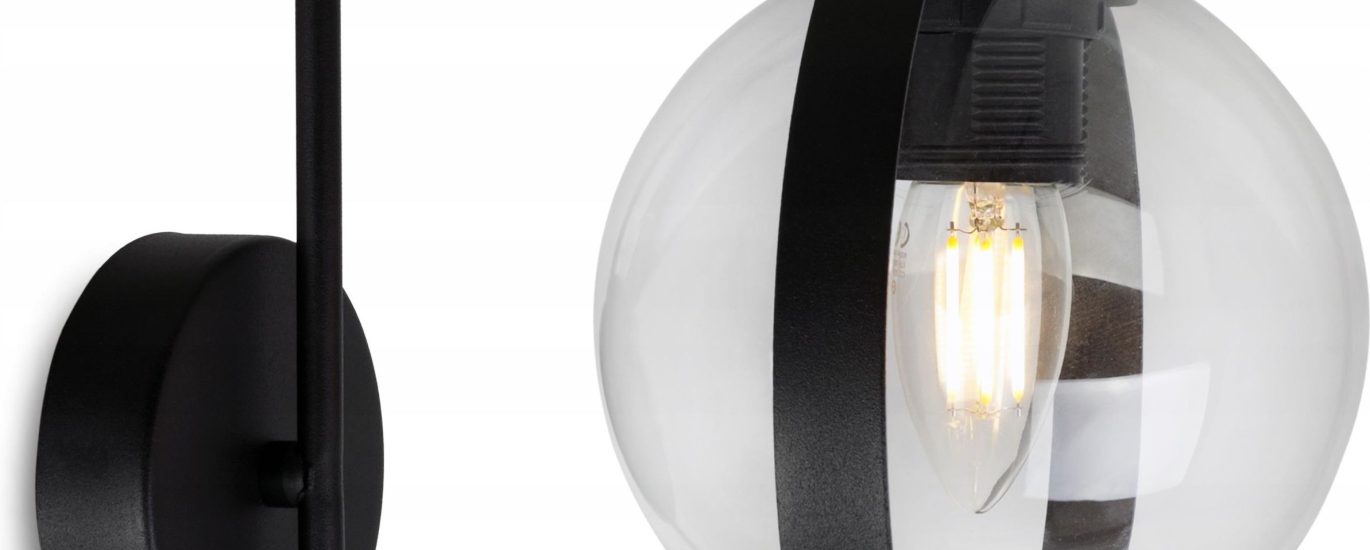 Lampa Light Home Lampa Wisząca Szklany Klosz Pierścień Nowoczesna