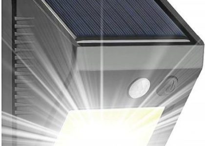 Ltc Lampa Solarna Led 5W Czujnik Ruchu Zmierzchu