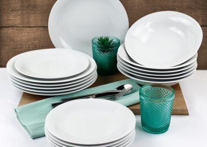 Lubiana Eto Serwis Obiadowy 36 El / 12 Osób Porcelana