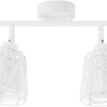 Lampa Luces Exclusivas Kinkiet Matanza 2xe14 Biały Le42469