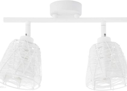 Lampa Luces Exclusivas Kinkiet Matanza 2xe14 Biały Le42469