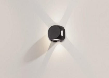 Luces Exclusivas Kinkiet Zewnętrzny Led Quillota 4X(1W 66Lm 3000K) 4W 265Lm Czarny Ip54 Le71361
