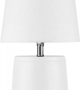 Lampa Luces Exclusivas lampa stołowa Pozuelo E14 biały/chrom LE42541