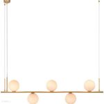 Luces Exclusivas lampa wisząca Gosier 2xE27 złota LE31527, (LE31527)