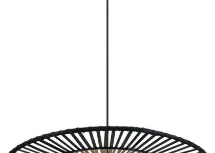 Luces Exclusivas lampa wisząca Madruga E27 czarna LE31584, (LE31584)