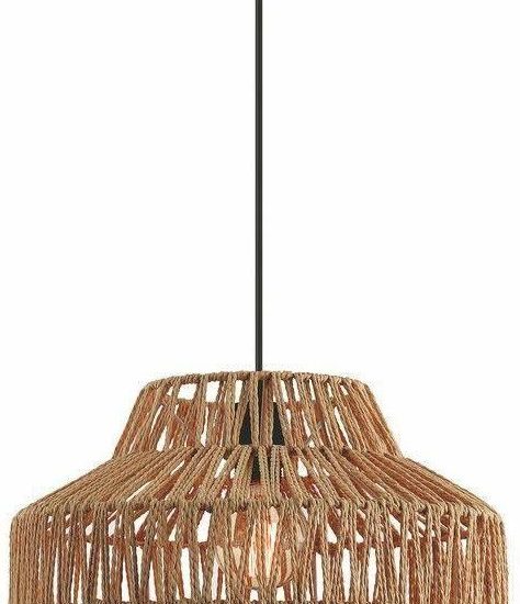 Luces Exclusivas lampa wisząca Yateras E27 naturalna LE31594, (LE31594)