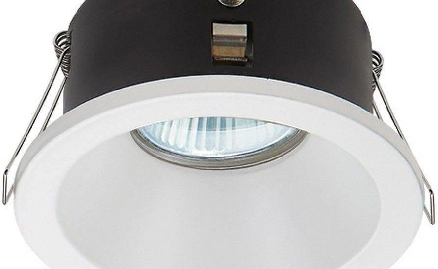 Luces Exclusivas Łazienkowe oczko stropowe Cercedilla GU10 białe IP65 LE31870, (LE31870)