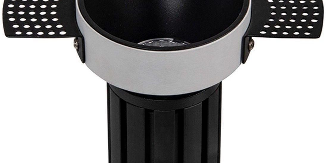 Luces Exclusivas Łazienkowe oczko stropowe LED Calatayud 15W 1125lm 3000K czarne IP44 LE31848, (LE31848)