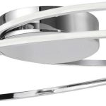 Luces Exclusivas Plafon Led Lanus 28W 1950Lm 3000K Chrom Le41662