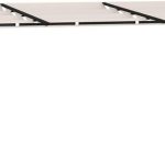 Lumarko Altana Z Rozsuwanym DacheM 600X300X233cm Kremowa