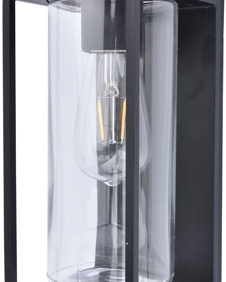 Lutec – Kinkiet Solarny Moze E27 Dim Pir Ip44 – Czarny – 6988804012