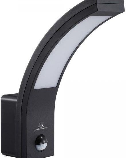 Maclean Lampa LED MCE244 B z czujnikiem ruchu na podczerwień 750lm 10W IP54 czarny (MCE244B)