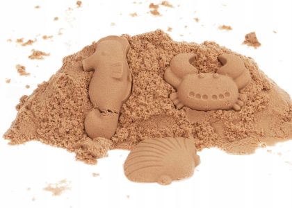 Martom Piasek Kinetyczny Magiczny 1Kg Piaskolina Kolory Brąż Beż