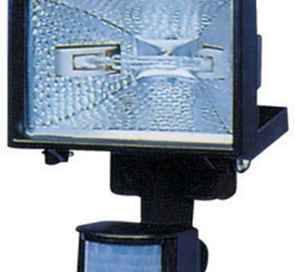 Mega Lampa halogenowa ścienna z czujnikiem ruchu 500W 66153