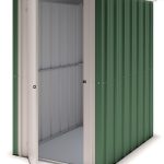Metalowy domek ogrodowy 54GPE 158×120 cm zielony