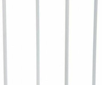 MIA home Kwietnik Metalowy 70 Cm Biały