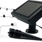 Milagro Eko0504 Girlanda Lampa Solarna 10X0,12W Ip44 Czarna