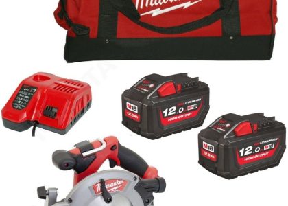 Piła Milwaukee Pilarka Tarczowa 165mm M18CCS55-0 + 2x M18HB12