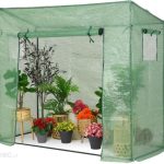 Mini Szklarnia Foliowa Na Pomidory 2×0,8m Garden Point Zielona
