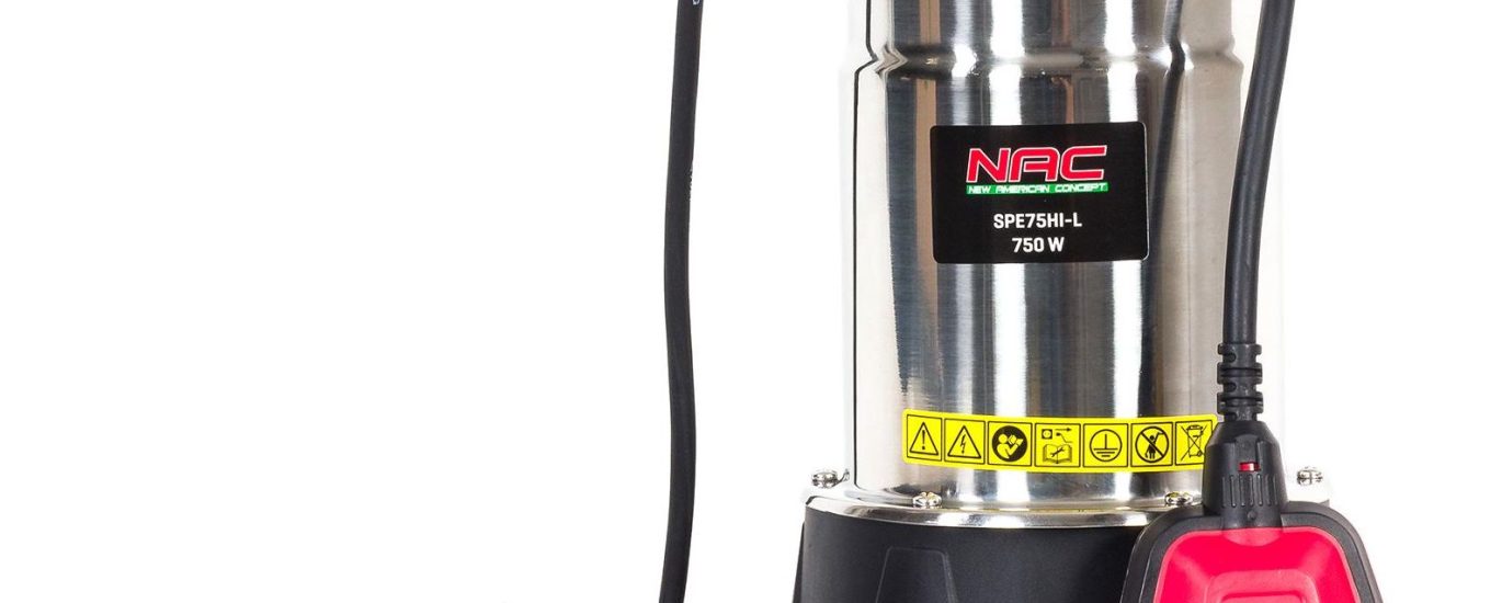 NAC Pompa zanurzeniowa do brudnej wody SPE75HI-L 750W