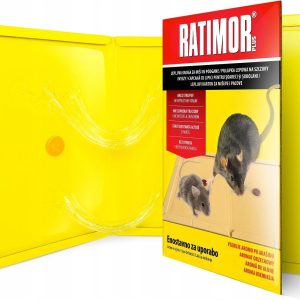Najmocniejszy lep na myszy, szczury, gryzonie. Pułapka Ratimor klej na szczury.