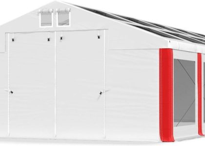 NAMIOT 6X10X2 CAŁOROCZNY PAWILON HANDLOWY POLAR/MS 60M2 6M 10M X 2M